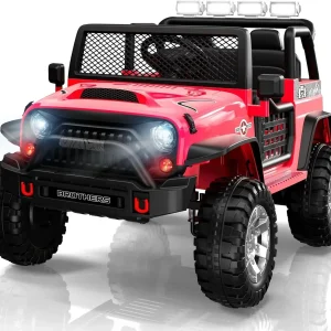 L8 Ride On Car 2 Seater 12V Kids Electric Car Remote Control 4-Wheel Suspension Bluetooth Speaker