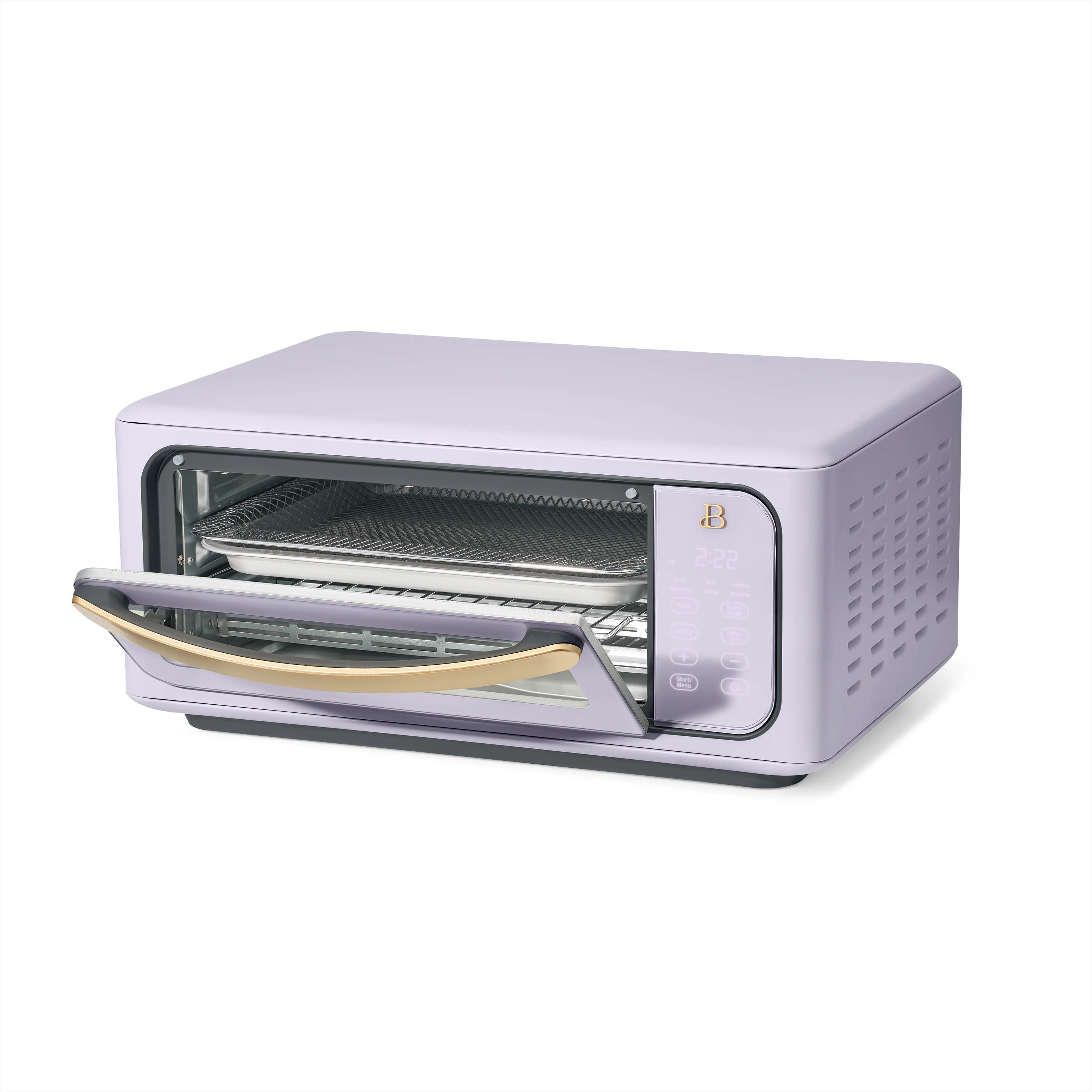 Beautiful Infrared Air Fryer Toaster Oven, 9-Slice, 1800 W, White Icing by Drew Barrymore