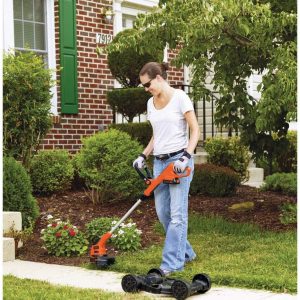 BLACK+DECKER Combination String Trimmer, Lawn Mower, and Edger, Cordless 3-in-1