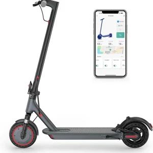 Electric Scooter 350W/500W Powerful Motor 8.5"/10" Solid Tires 19/22Mph 28/21/12 Miles Range
