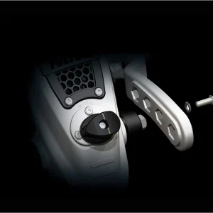 FW32000101 F2 Two-Speed Trailer Winch with Strap - 3200 lb. Load Capacity - Silver And Black - one size
