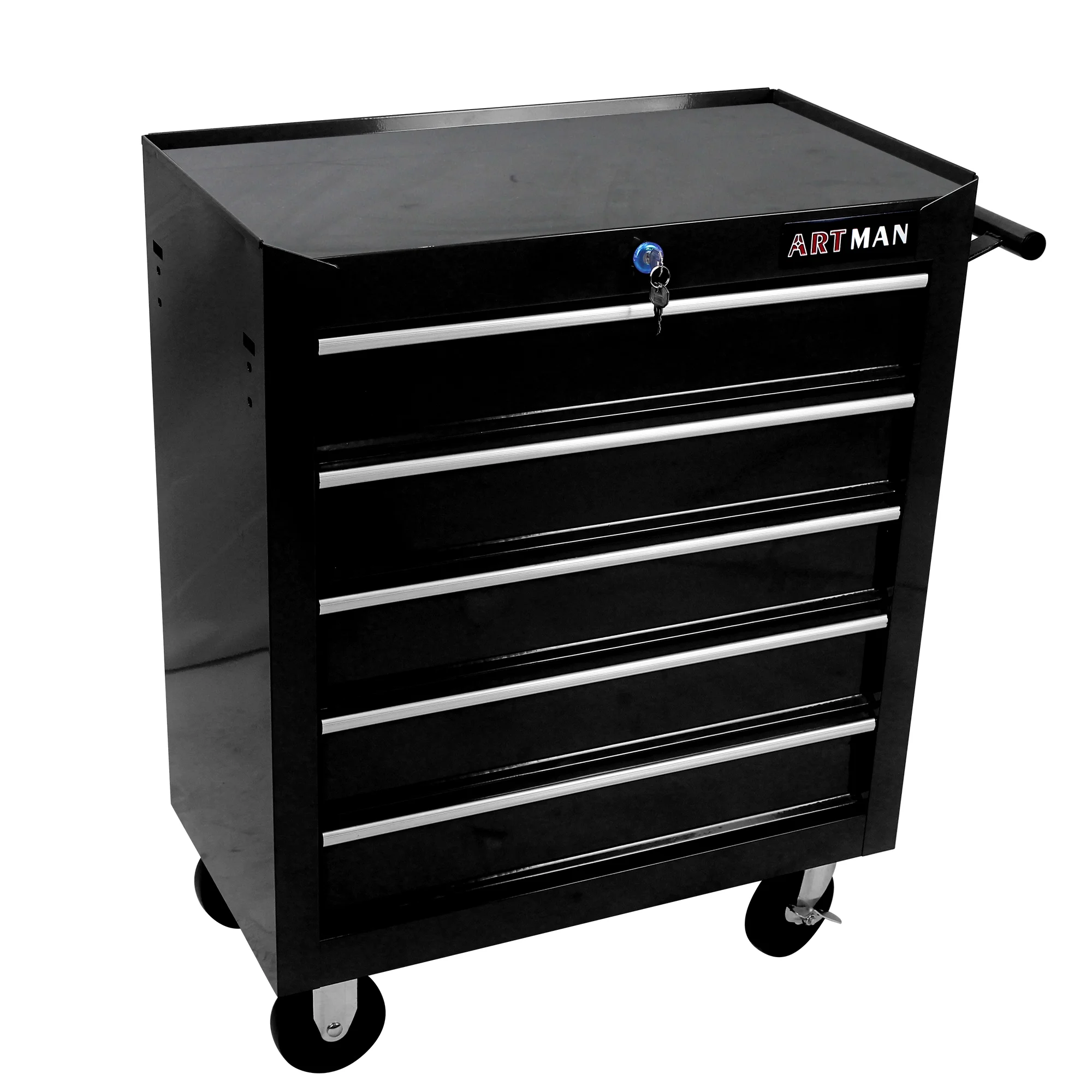 ARTMAN 5 Drawer Rolling Tool Chest, Tool Storage Cabinet with Wheels and Drawers for Garage Warehouse
