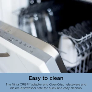 Ninja Crispi 4-in-1 Portable Glass Air Fryer Cooking System
