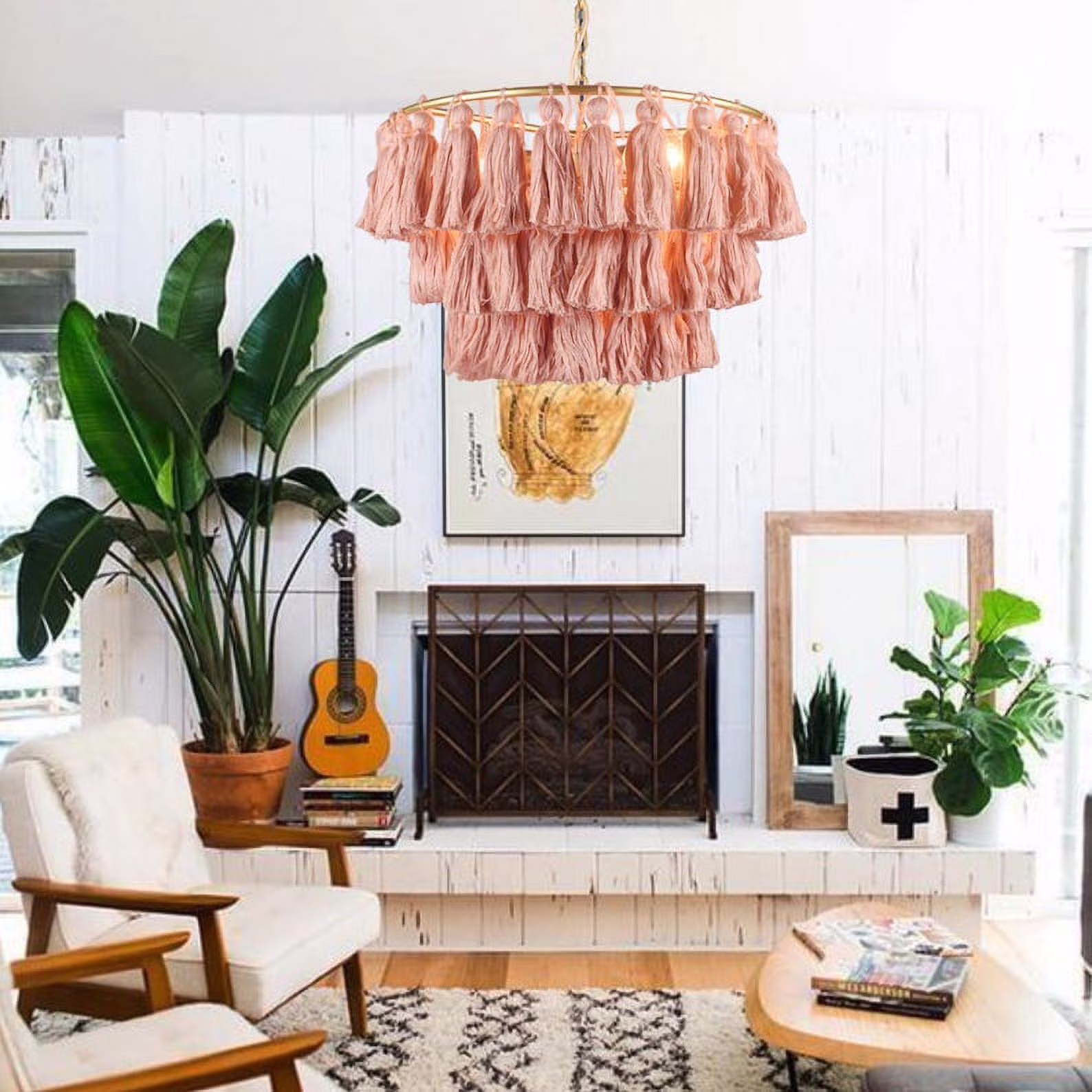 Arturesthome Handmade Woven Rope Pendant INS Creative Home Decoration Lampshade