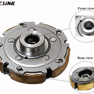 Wet Clutch Rebuild Kit,Shoe,Drum,One Way Bearing,Filter,Nuts Fits for HiSUN UTV 500 700,HS700,MSU500,MASSIMO Bennche COLEMAN POWERSPORTS QLINK Supermach