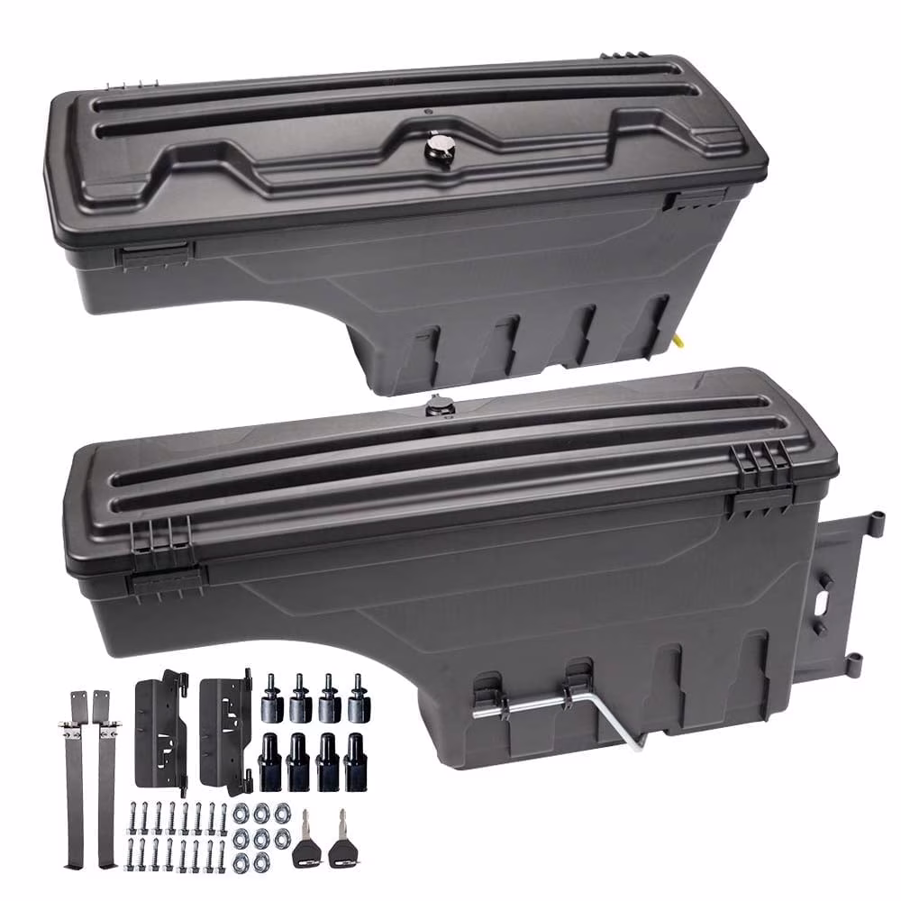 Truck Bed Storage Box Toolbox LH & RH Fit For Dodge Ram 1500 2500 3500 2002-2008