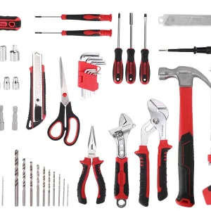 KingTool 276-Piece Tool Set Kit with 12V Cordless Power Drill Driver