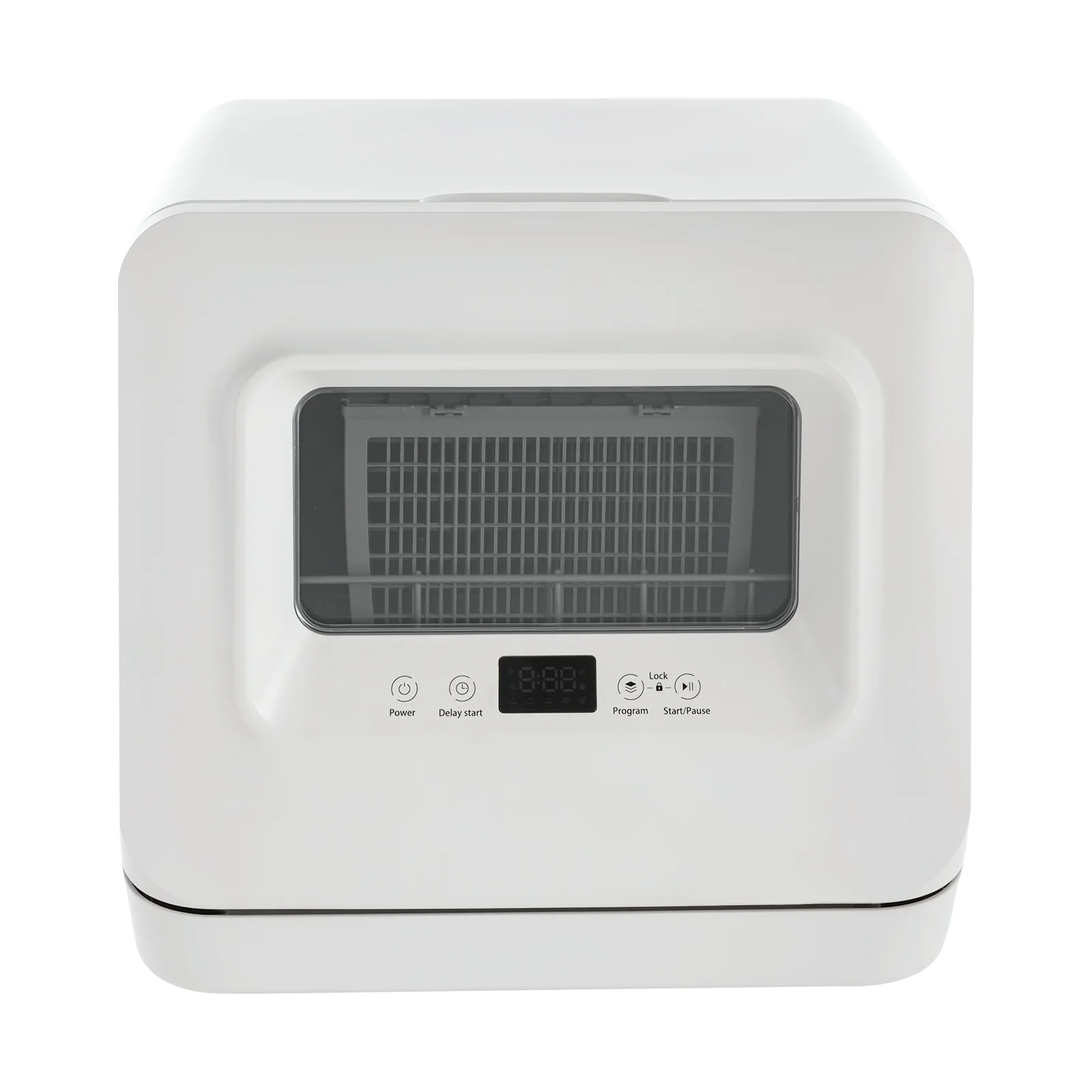 Compact Countertop Dishwasher -?6-8 Place Settings, 4 Washing Modes, Efficient 785W Power, Low Noise, Automatic Drying, Ideal for Small Kitchens and Apartments