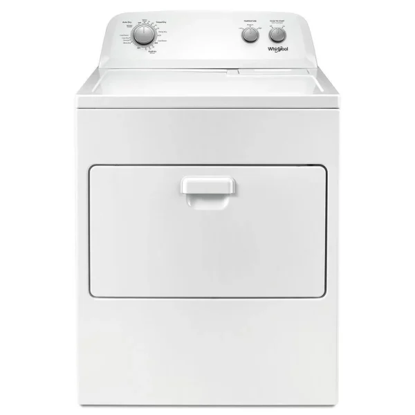 2025 Whirlpool 7.0 cu. ft. Electric Dryer, AutoDryTM System, Wrinkle ShieldTM, White