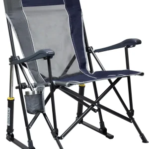 GCI Outdoor Sunshade Rocker Outdoor Rocking Chair with Canopy