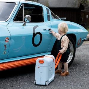 Kids' ride-on luggage and in-flight beds - Help your kids relax and sleep on the plane - Approved by multiple airlines - Best for ages 3 - 7