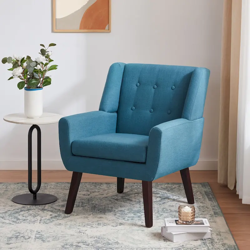 HUIMO Set of 2 Modern Tufted Accent Chair