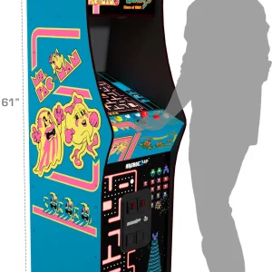 Arcade1Up Class of 81′ Deluxe Arcade Game, Blue – Retro Gaming Console
