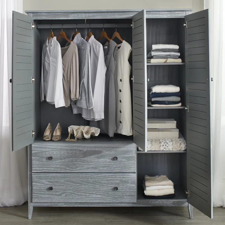 Solid Wood Armoire
