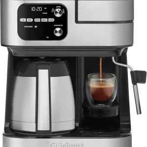 Cuisinart Coffee Center Barista Bar 4-in-1 Coffee Maker, Single-Serve Pods Compatible, Coffeemaker, Three Brewing Sizes, SS-4N1NAS, Black