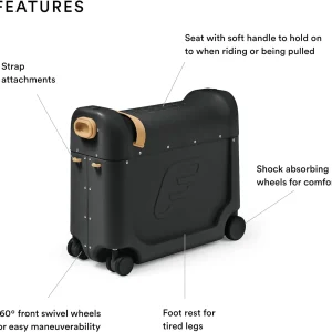 Kids' ride-on luggage and in-flight beds - Help your kids relax and sleep on the plane - Approved by multiple airlines - Best for ages 3 - 7
