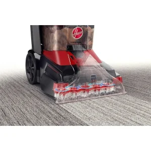 Hoover Commercial PowerScrub XL Spot Extractor, Carpet Cleaner Machine, Upright Shampooer, Commercial Grade Stain Remover, Powerful Deep Cleaner with Heated Drying, CH68000V, Black