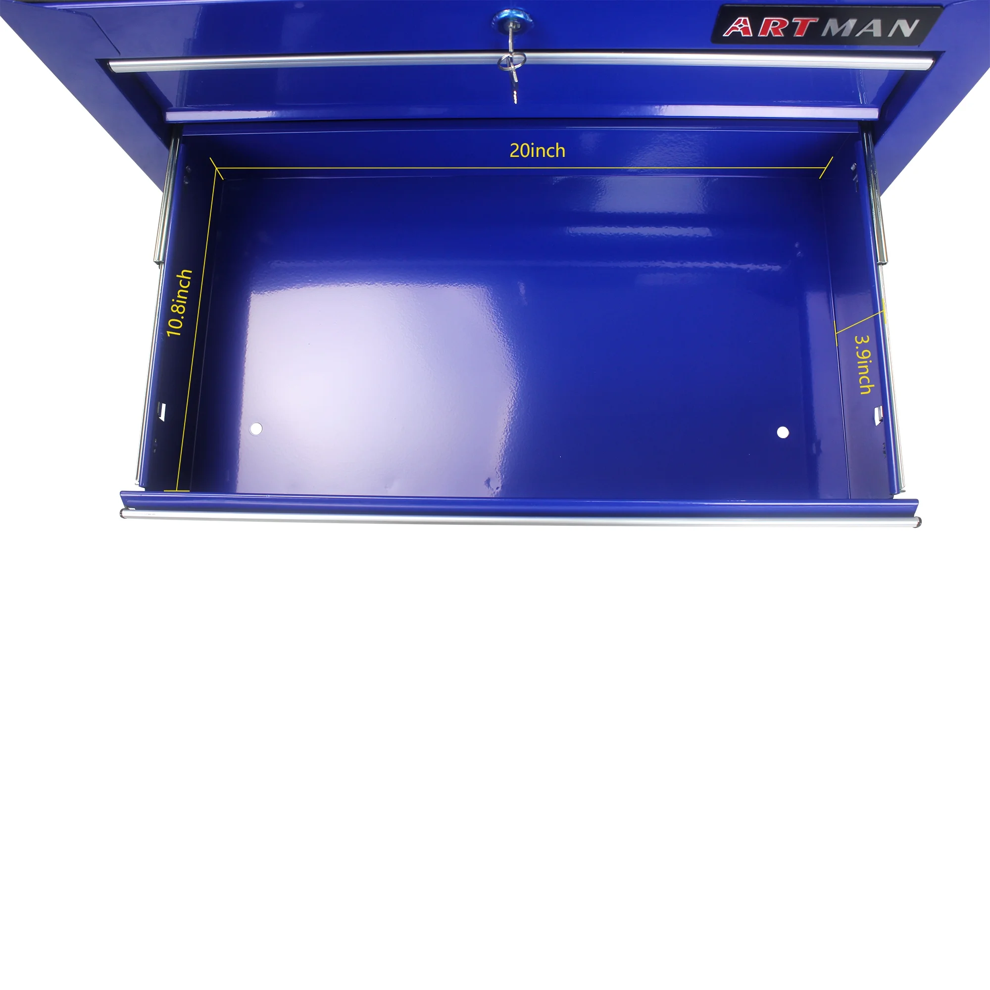 ARTMAN 5 Drawer Rolling Tool Chest, Tool Storage Cabinet with Wheels and Drawers for Garage Warehouse