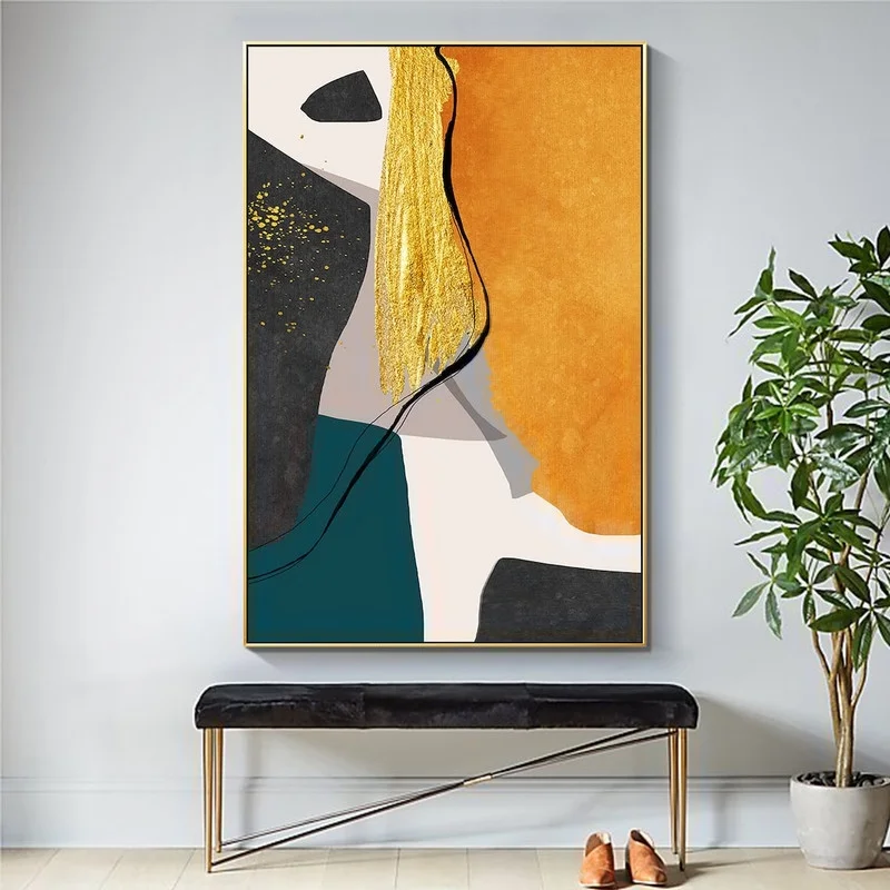 Brown Abstract Painting Wabi Sabi Wall Art Minimalist Painting Neutral Abstract Art Lare Earth Tone Modern Painting Home Decor
