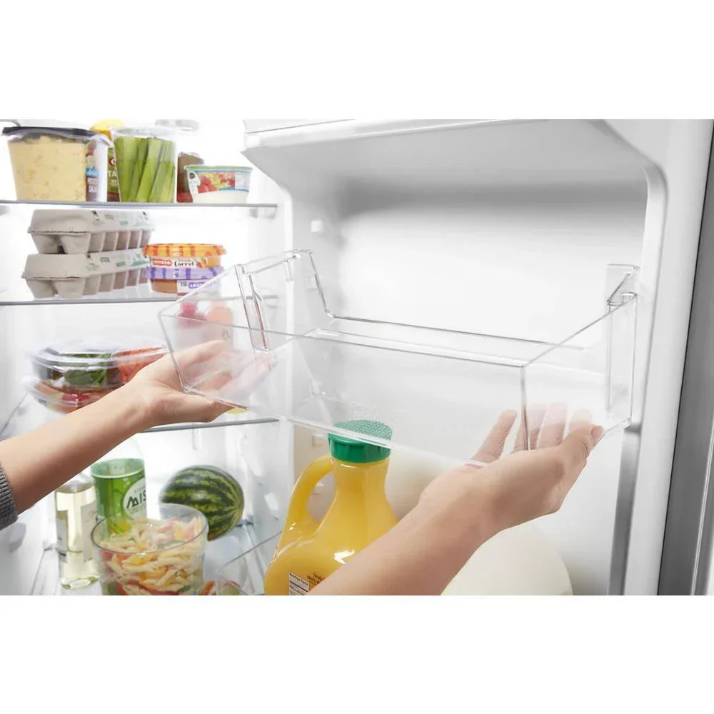 2025 36-Inch Wide Side-By-Side Refrigerator - 24 Cu. ft. Stainless Steel