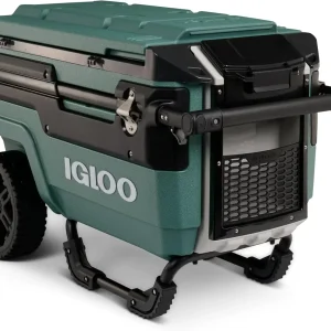 70Qt Wheeled Cooler Insulated Hard Shell Ice Chest