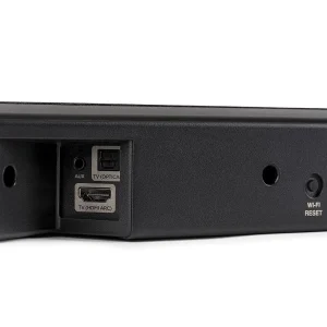 Polk Audio Signa S2 Low Profile TV Sound Bar, Works with 4K & HD TVs, Wireless Subwoofer, Includes HDMI & Optical Cables, Bluetooth Enabled, Black