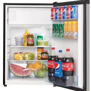 Danby 4.5 cu. ft. Compact Fridge with True Freezer in Stainless Steel (DCR045B1BSLDB)