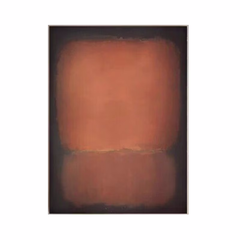 Brown Abstract Painting Wabi Sabi Wall Art Minimalist Painting Neutral Abstract Art Lare Earth Tone Modern Painting Home Decor