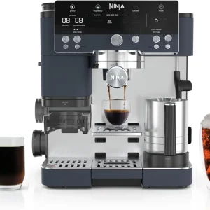 Ninja Luxe Café Premier Series, Espresso Machine, Drip Coffee Maker & Rapid Cold Brew