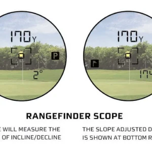 Callaway LS Slope Golf Laser Rangefinder, with Pulse Confirmation