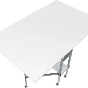 Sew Ready Hobby Cutting Table, 58.75"x36.5", White/Silver