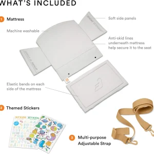 Kids' ride-on luggage and in-flight beds - Help your kids relax and sleep on the plane - Approved by multiple airlines - Best for ages 3 - 7