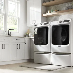 MED6630HW Front-Loading Electric Dryer - White