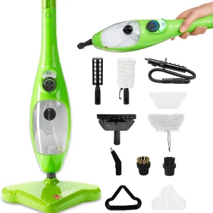 2025 H2O MOP® X5 Steam Mop and Handheld Steam Cleaner For Cleaning Hardwood and Kitchen Tile Floors  Grout Cleaner  Upholstery Cleaner and Carpets