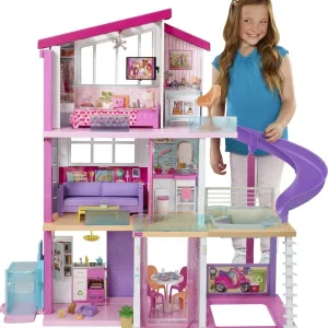 Barbie DreamHouse Dollhouse with 70+ Accessories Working Elevator Lights & Sounds