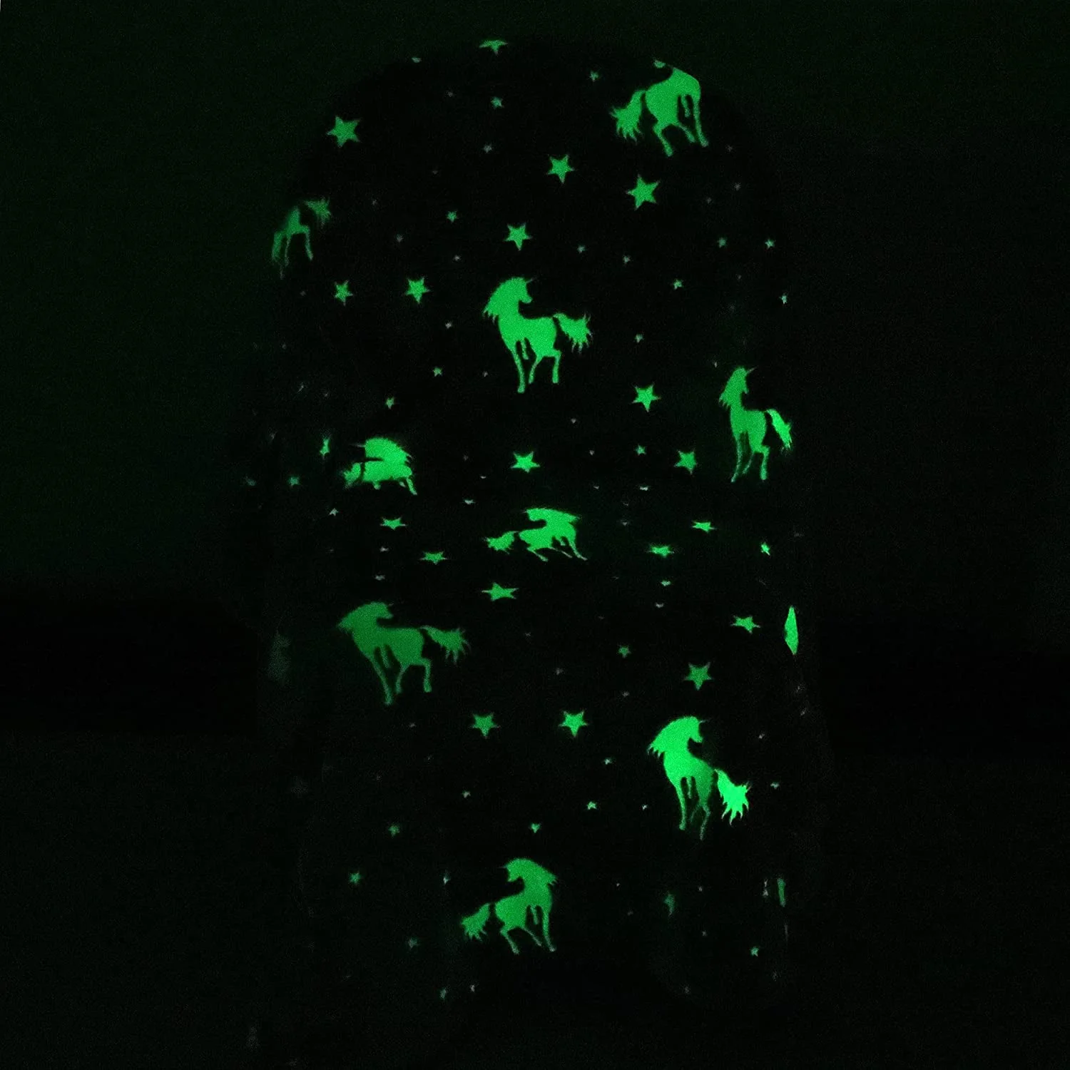 Unicorn Blanket for Girls, Glow in Dark Throw Blanket Lighted, Flannel Furry Fleece Blanket, Christmas Gifts for Kids Ages 3+ Years Old, 60in x 50in