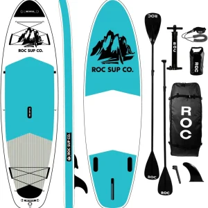 ROC inflatable stand-up paddle board SUP paddle board accessories Anti-slip comfortable deck