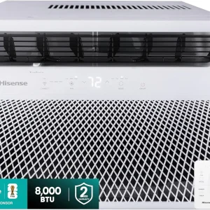 Hisense 14,000 BTU Smart Window Air Conditioner, 3 modes (Cooling, Fan, Dehumidifier)