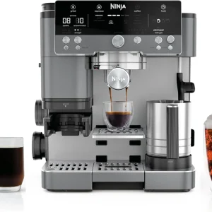 Ninja Luxe Café Premier Series, Espresso Machine, Drip Coffee Maker & Rapid Cold Brew
