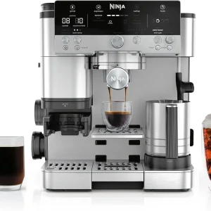 Ninja Luxe Café Premier Series, Espresso Machine, Drip Coffee Maker & Rapid Cold Brew