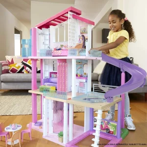 Barbie DreamHouse Dollhouse with 70+ Accessories Working Elevator Lights & Sounds