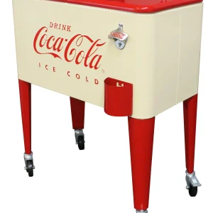 Leigh Country Licensed Coca-Cola Series CP 98111 Metal 60 Qt Outdoor Patio Cooler