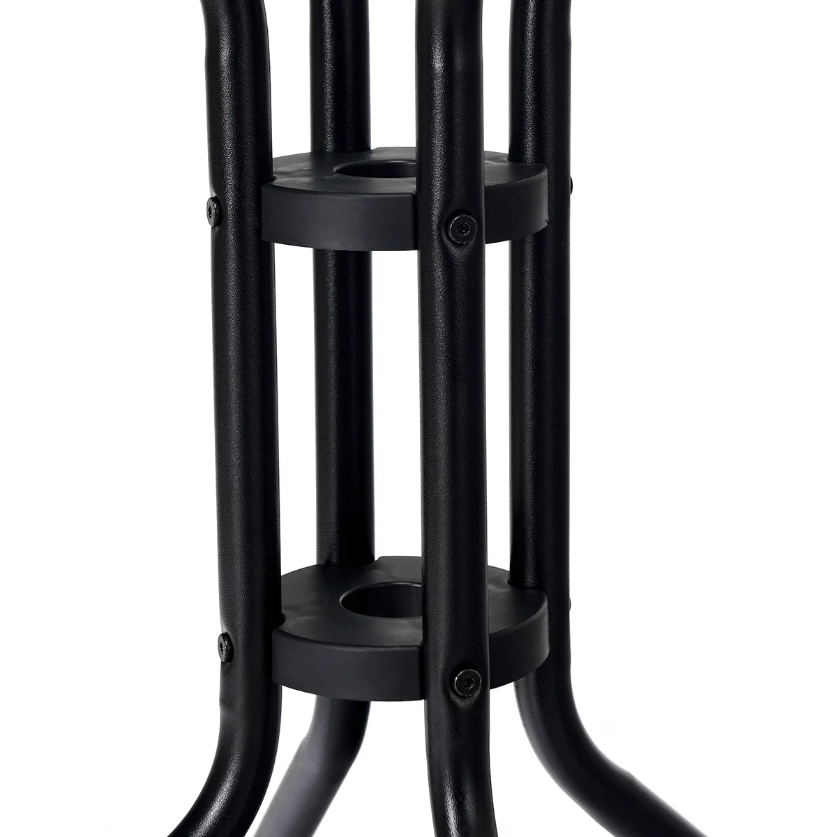 Patiojoy 32" Round Garden Bar Glass Table Patio Umbrella Deck Outdoor Furniture