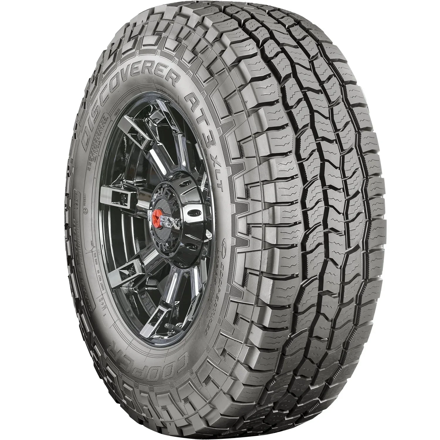 Pair of 2 (TWO) Cooper Discoverer AT3 XLT LT 285/60R20 125/122S E 10 Ply A/T All Terrain Tires