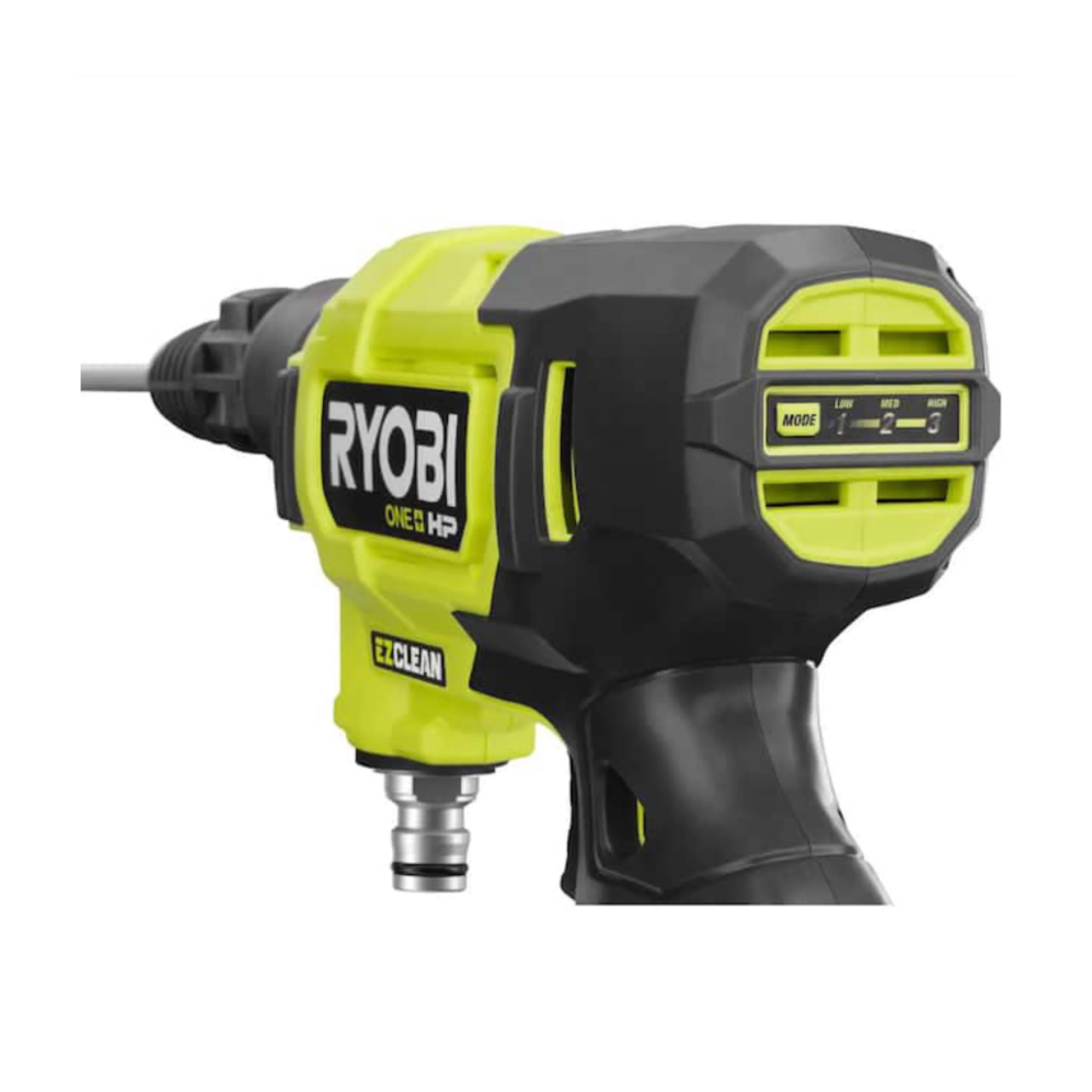 Ryobi ONE+ HP 600 PSI at 0.7 GPM 18V Cordless Electric Cold water Power Cleaner, 20 ft. Siphon Hose