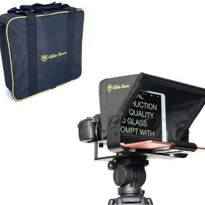 Glide Gear TMP100 Adjustable Teleprompter Beam Splitter 70/30 Glass w/ Carry Case