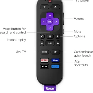 Roku 50" Select Series 4K HDR Smart TV with Voice Remote