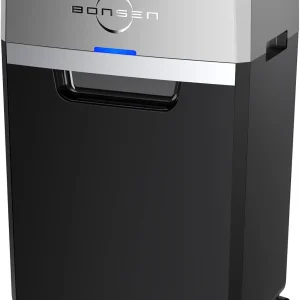 Heavy Duty Paper Shredder, 24-Sheet Cross-Cut Shredder, 40-Min Continuous Running Time, Commercial Grade Shredder for Office, 9-Gallon Big Basket, 55dB Super Quiet, P-4 High Security (S3105)