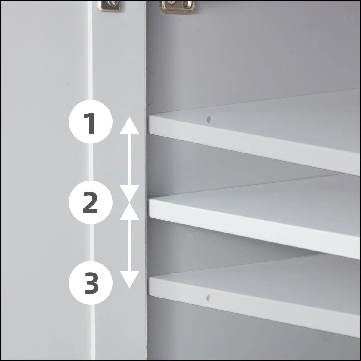 Erinnyees Kitchen Cabinet Pantry Cabinets with 2 Cabinets, 1 Cutlery Drawer, 1 Open Shelf, Kitchen Storage Cabinets for Home&Office