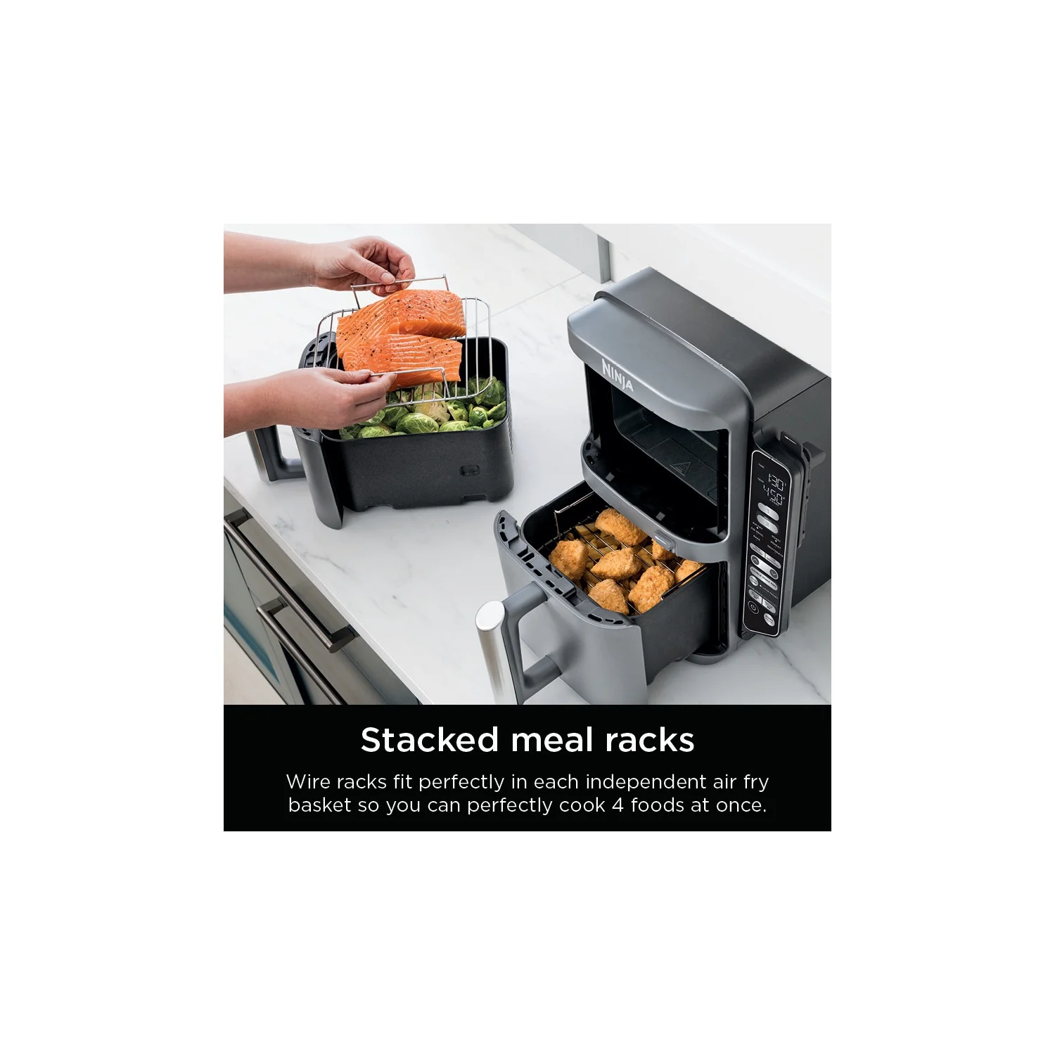 Ninja DoubleStack XL Smart 2-Basket Air Fryer